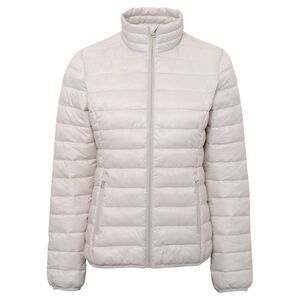 2786 Womens/Ladies Terrain Long Sleeves Padded Jacket / Oyster White